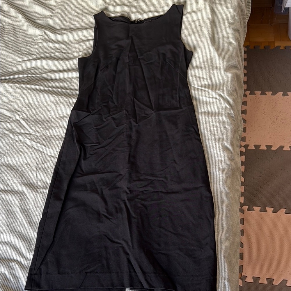 Theory Elegant Black Sleeveless Dress